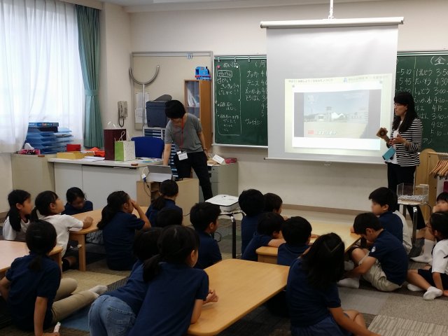新渡戸文化アフタースクールで磁石の授業