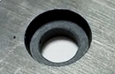 異方性フェライト磁石角型段穴付（2）