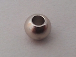 ネオジム磁石ボール(球)型 Niメッキ 7φ（3.1φ穴付）